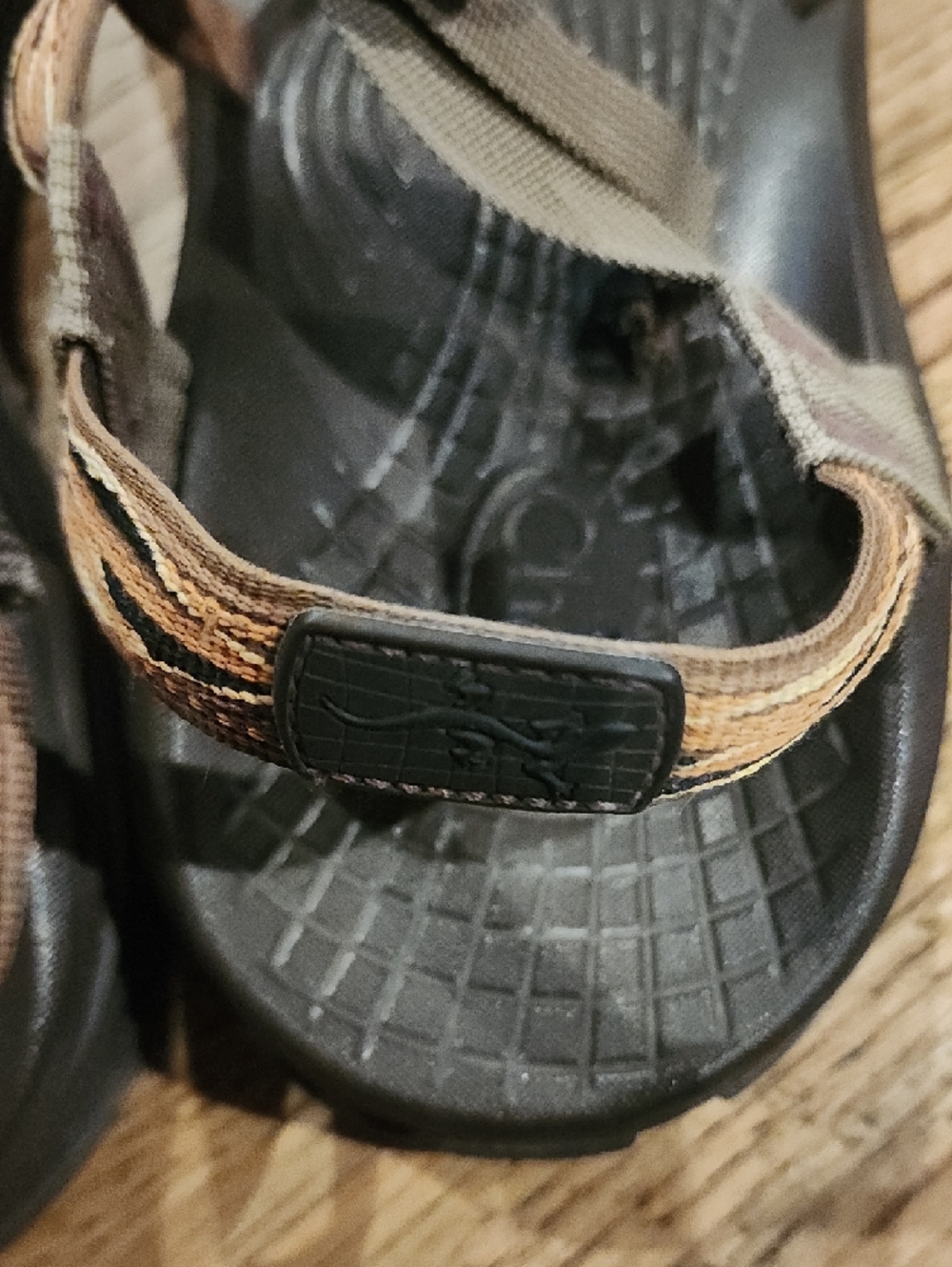 Chaco Brown Strappy Sandals - Picture 4 of 6